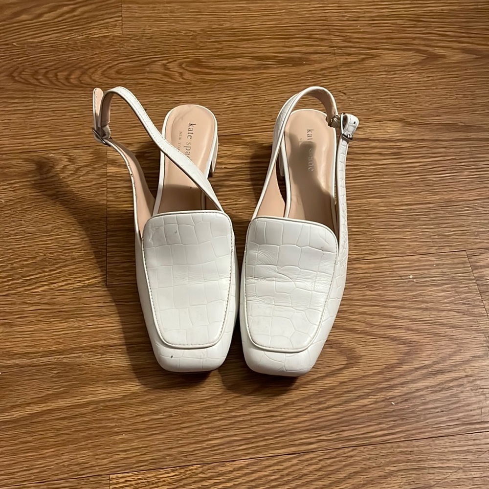 Kate spade blocked heel mule 6.5